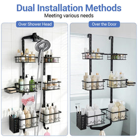 Marovitax rust-resistant mesh design resists humidity for lasting bathroom use