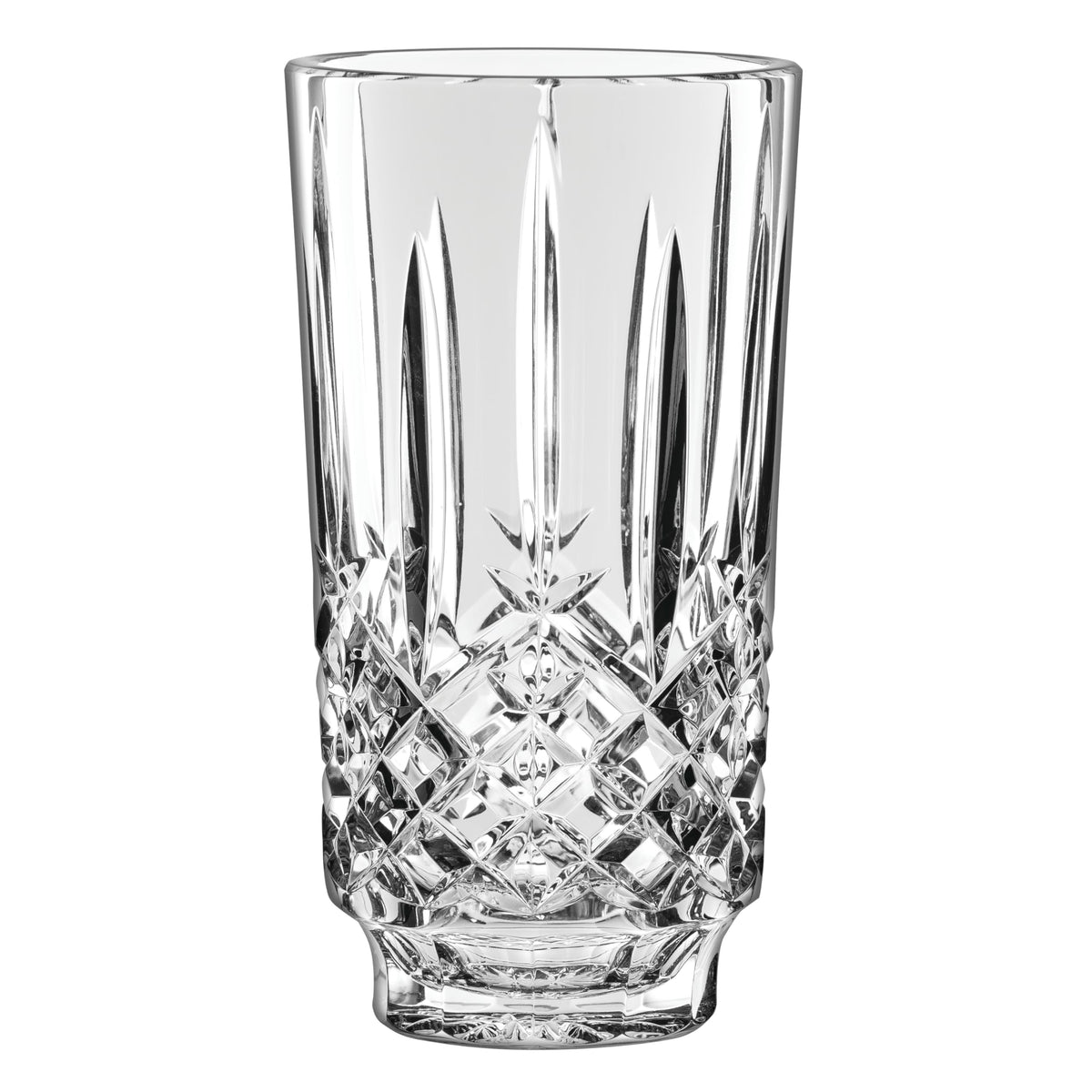 Marquis by Waterford Markham Vase, 9-inch crystal-cut centerpiece for flowers or decor.