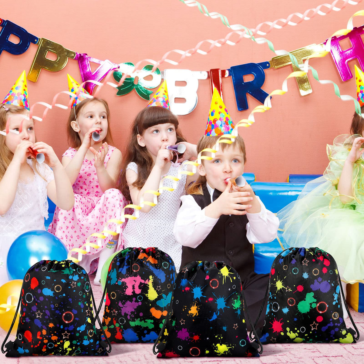 Marsui 12-color luminous designs add eye-catching flair to any party.