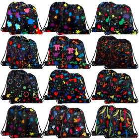 Marsui glowing party favor bags in a 24-count set for vibrant gift presentations.