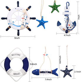 Marsui Life ring ornament for nautical-themed interiors.