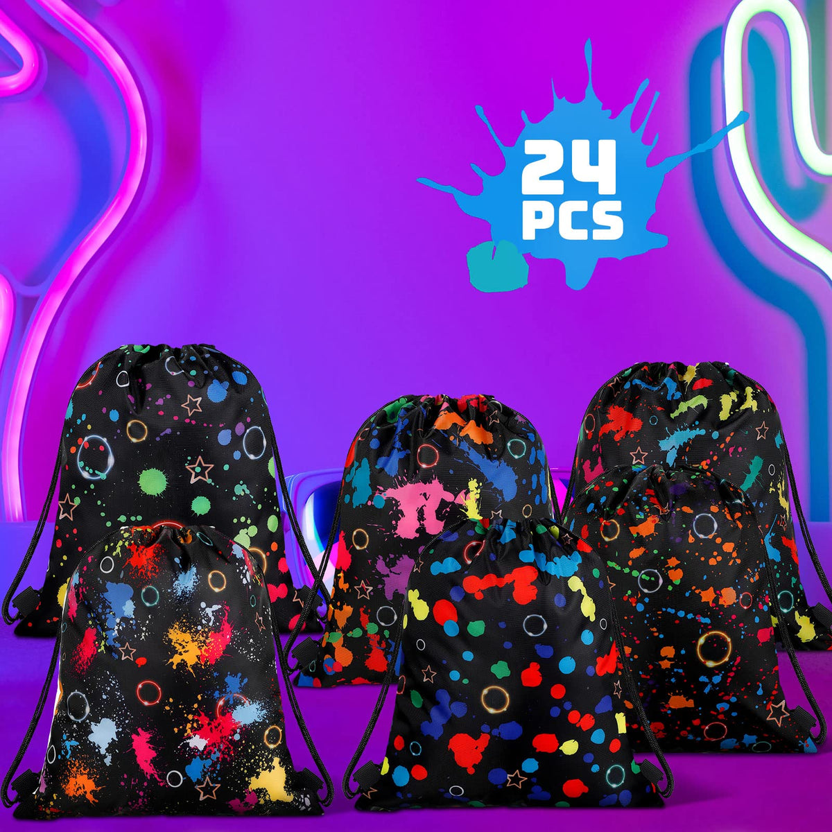Marsui polyester reusable bags designed to withstand reuse without fading or tearing.