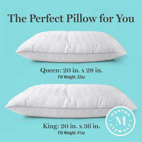 Martha Stewart Hotel Collection embroidery detail on pillow for luxury look