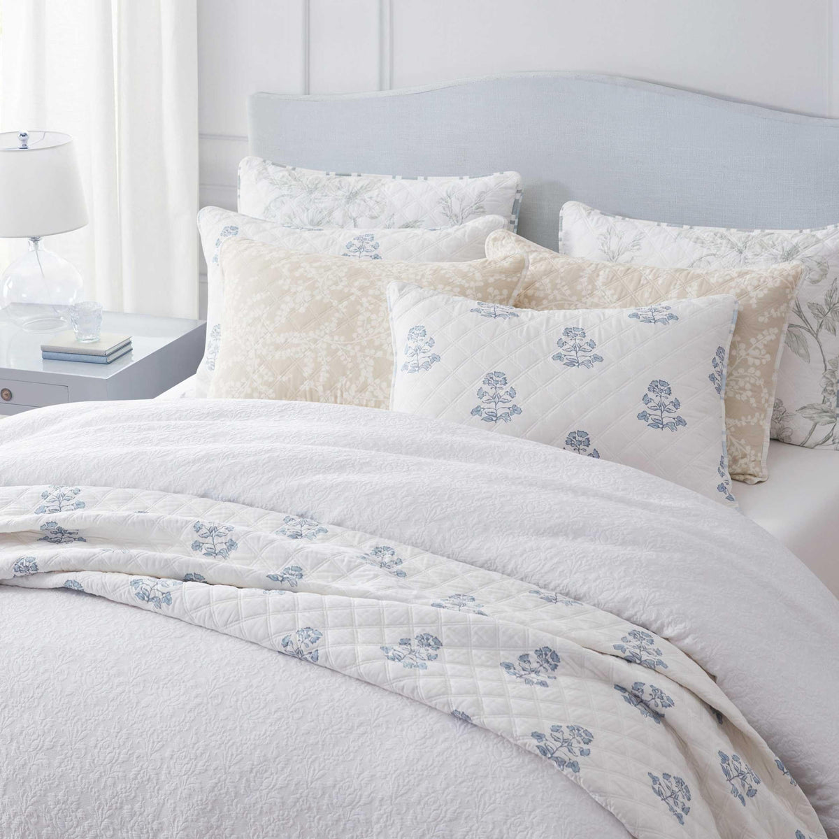 Martha Stewart quilt set is easy care with cold wash and gentle cycle