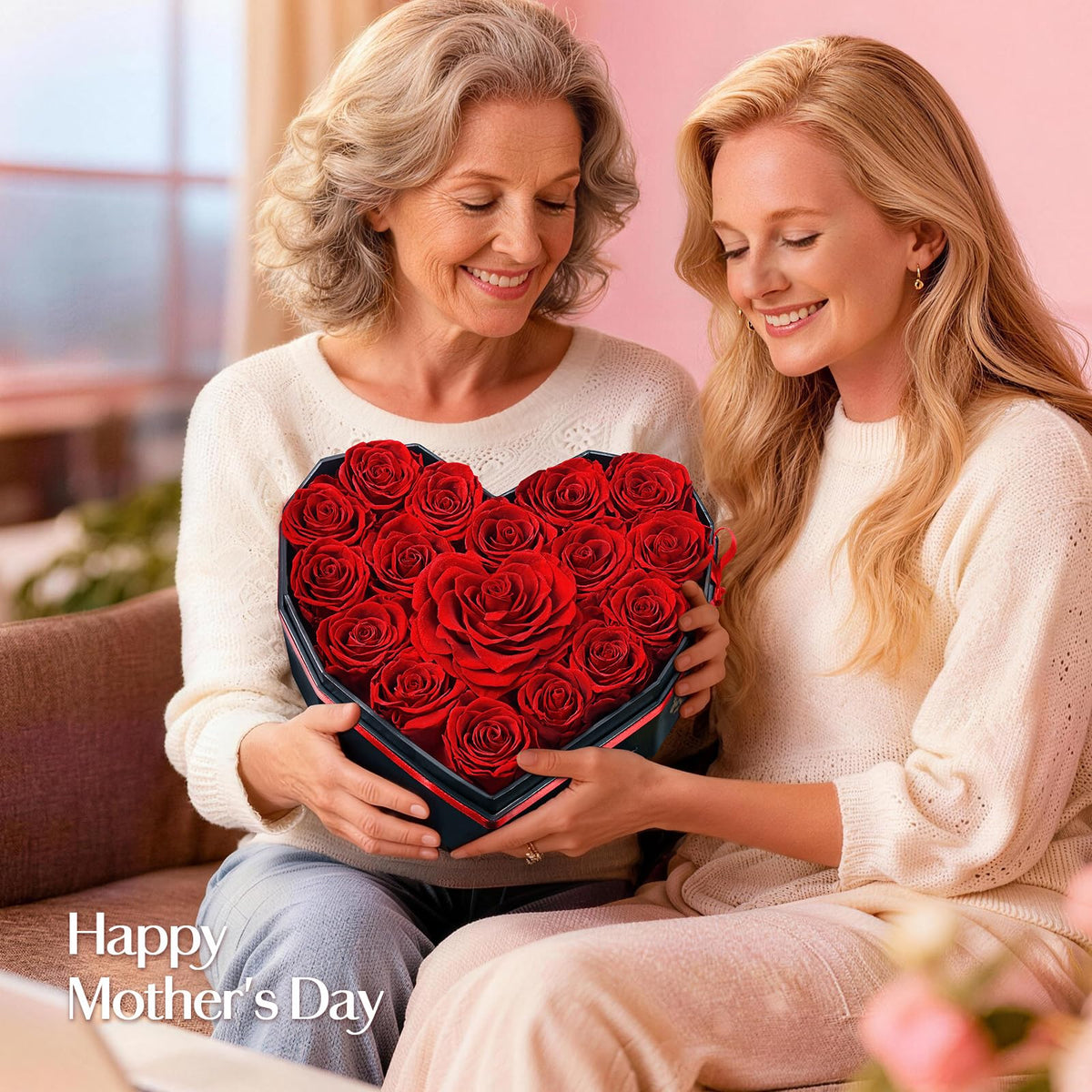 Martine Mall diamond-heart box necklace inside offers a personal keepsake.