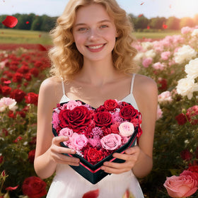 Martine Mall Forever Flowers mixed blooms offer depth and lush appeal.