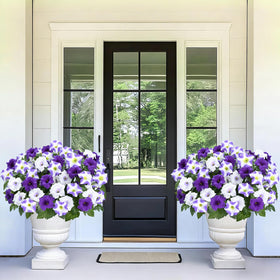 Martine Mall full-bloom outdoor decor suitable for porch, patio, or garden.