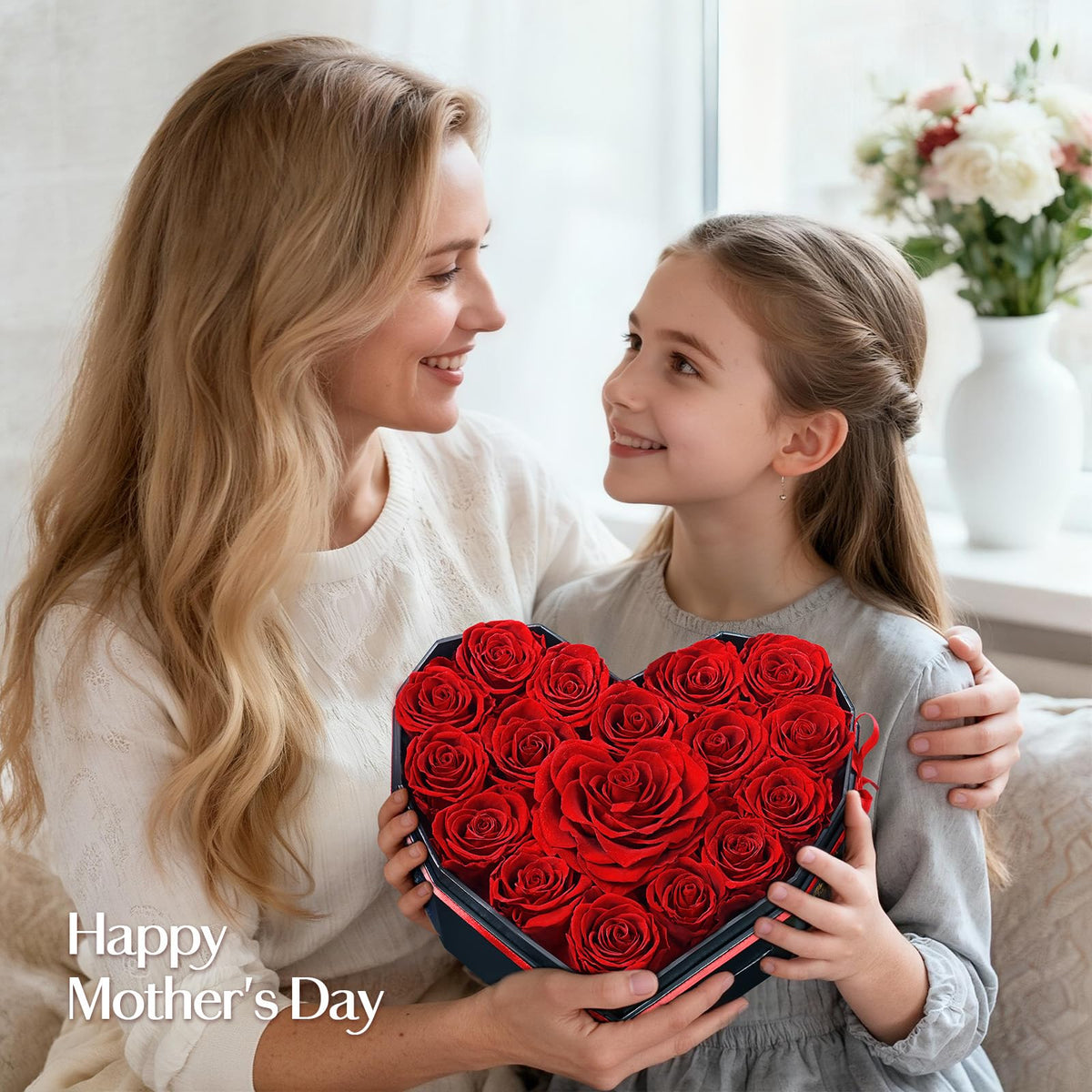 Martine Mall home decor idea with everlasting blooms to brighten spaces.