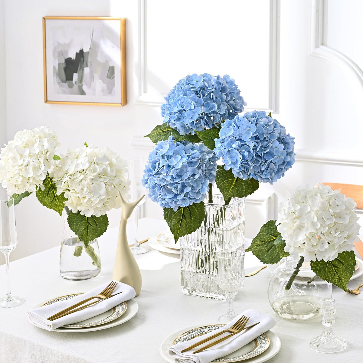 MARTINE MALL hydrangea bouquet assembly easy for DIY decor styling