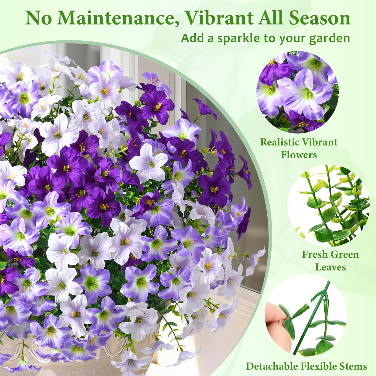 MARTINE MALL indoor outdoor compatible flowers for versatile spaces.