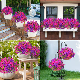 MARTINE MALL low-maintenance artificial flowers ideal for planters and window boxes