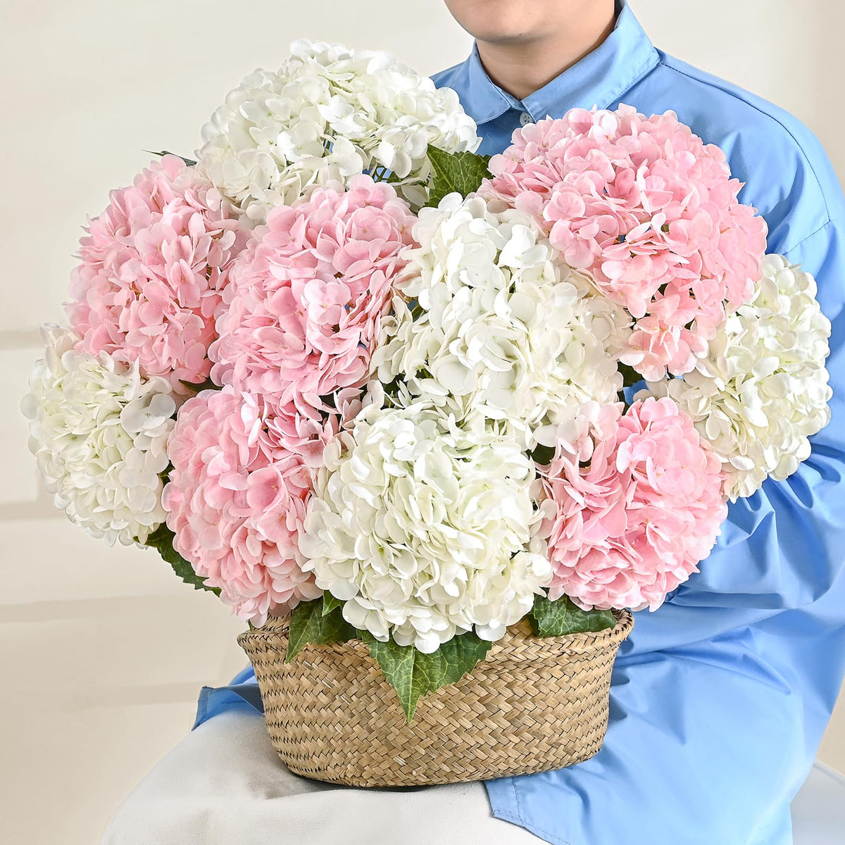 MARTINE MALL office decor hydrangea for stylish accents