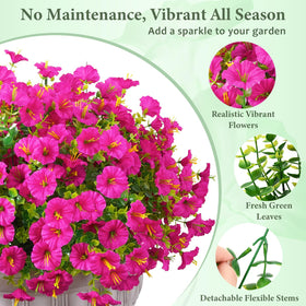 MARTINE MALL vibrant colors outdoor fake flowers for lively seasonal décor