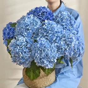 Martine Mall wedding centerpiece hydrangea elevates bridal table decor.
