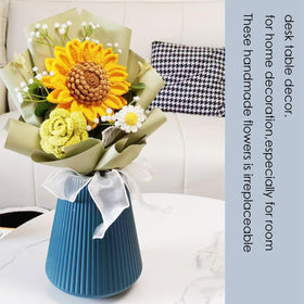 Marvogo crochet lily-of-the-valley bouquet, timeless keepsake.