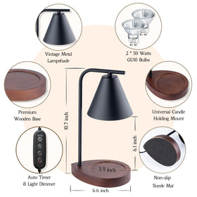 Marycele dimmer brightness control enables tailored mood and energy use.