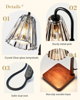 Marycele 22oz jar compatibility highlights large candle support.