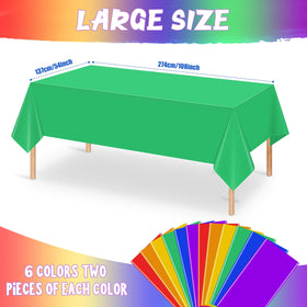 MASHAN 12-pack rainbow colors on display for coordinated celebrations.