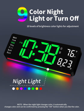 MASHI RGB night light creates a cozy, customizable ambiance