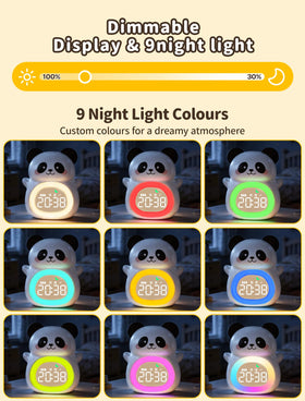 MASHI Panda night light displays color options for bedtime atmosphere