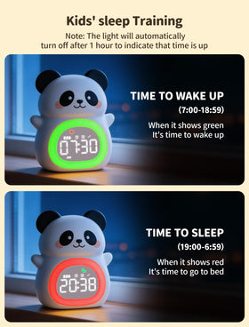 MASHI Panda sun and moon signals indicate wake and sleep times