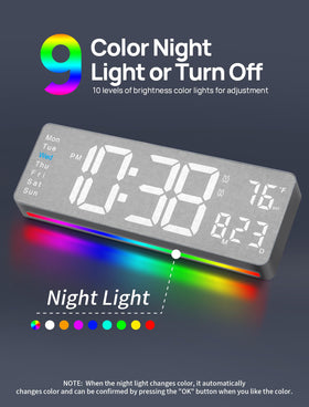 MASHI RGB night light offers ambient color options for cozy evenings