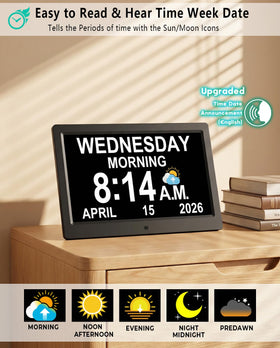 MASSII remote control enables quick clock setup and mode changes from across the room