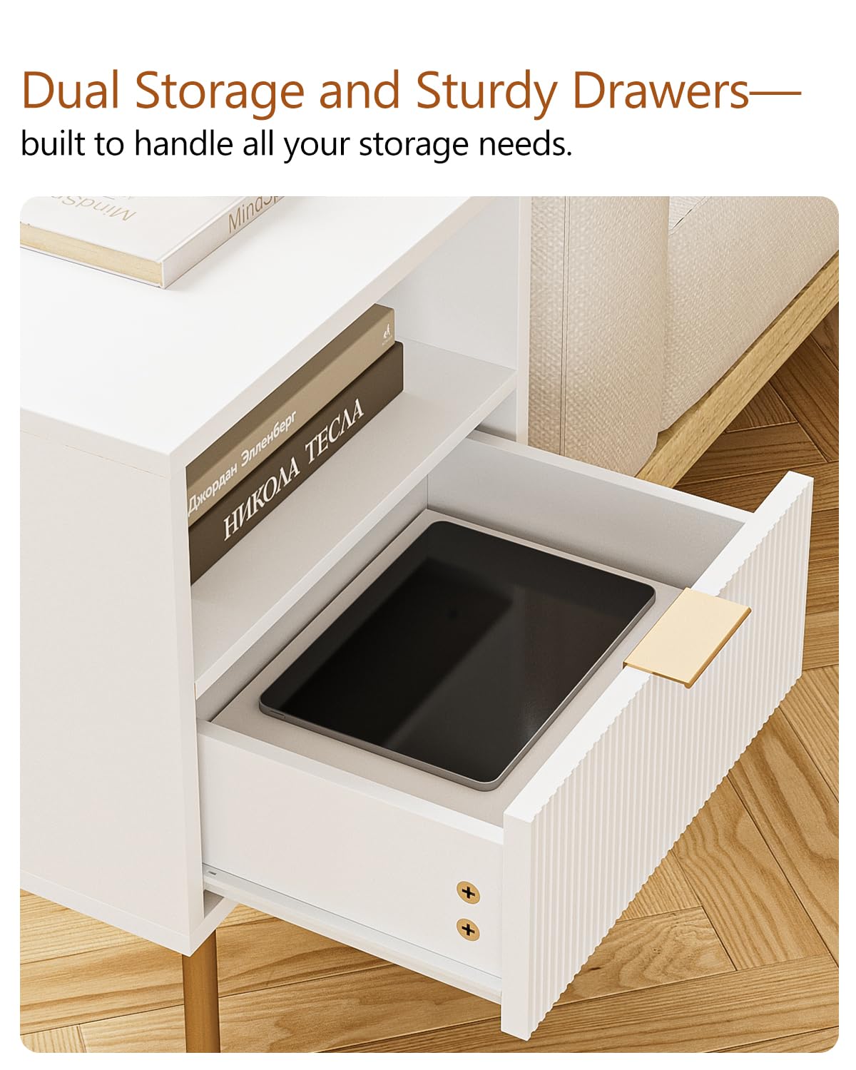 Masupu mini side table fits small spaces without sacrificing style.