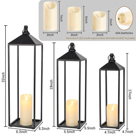 MATAHUM 19-inch lantern emphasizes layered lighting for any room