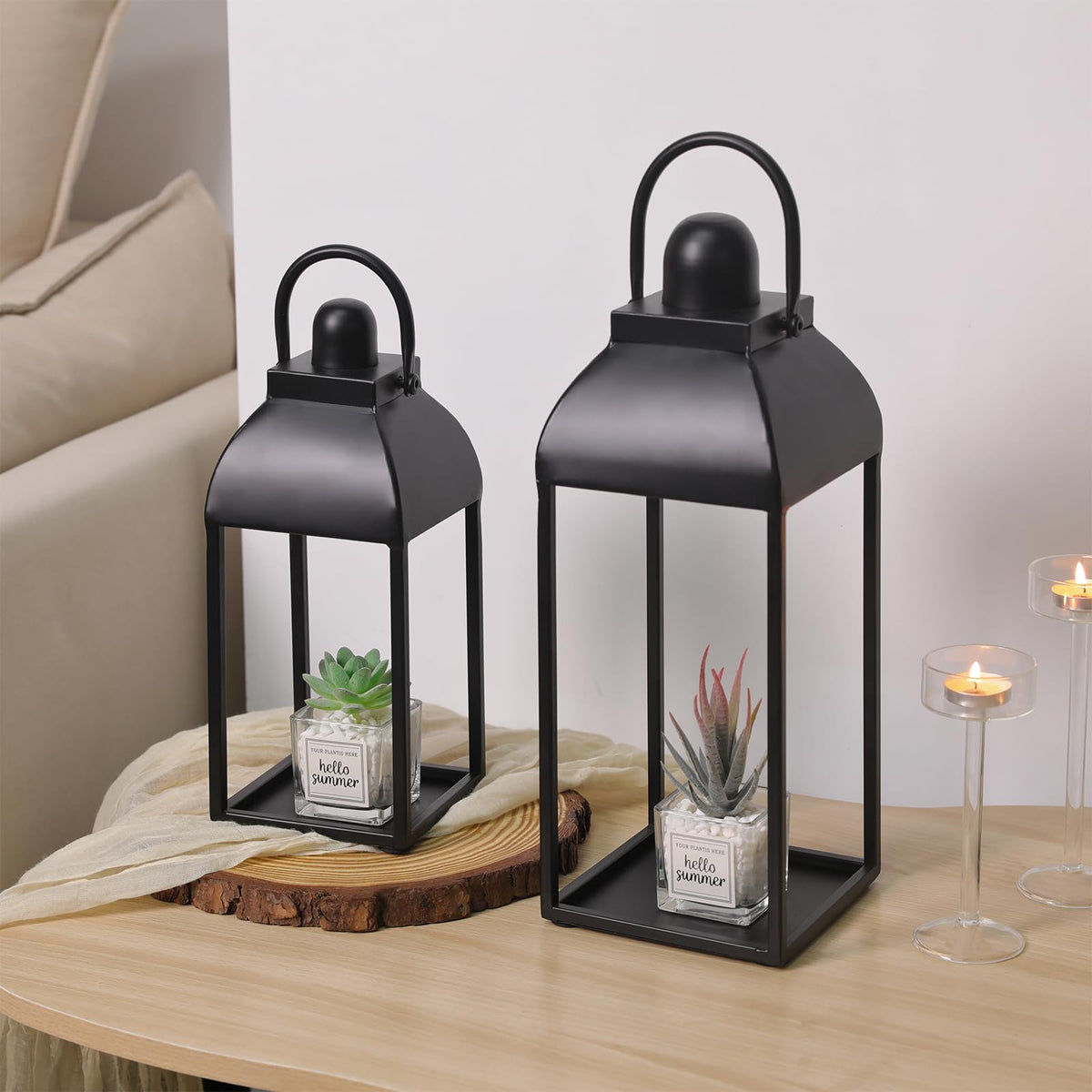 MATAHUM lanterns bedroom accent adds cozy ambience.