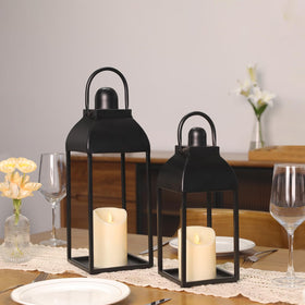 MATAHUM lanterns sturdy handle easy to hang anywhere.