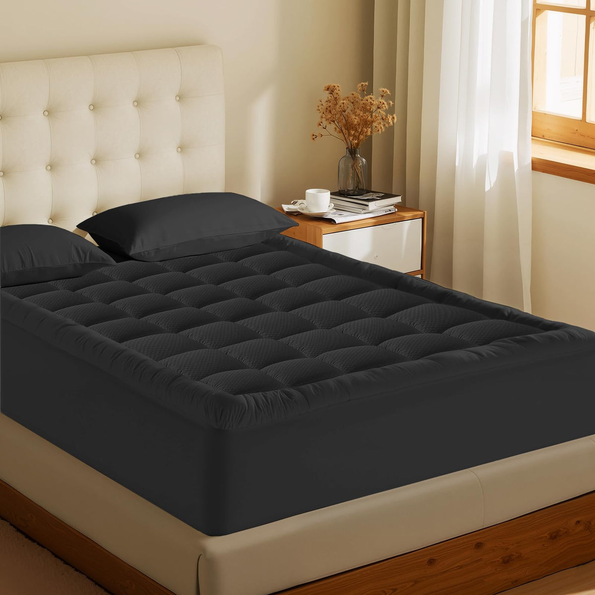 MATBEBY bed protection stain resistance guards against spills