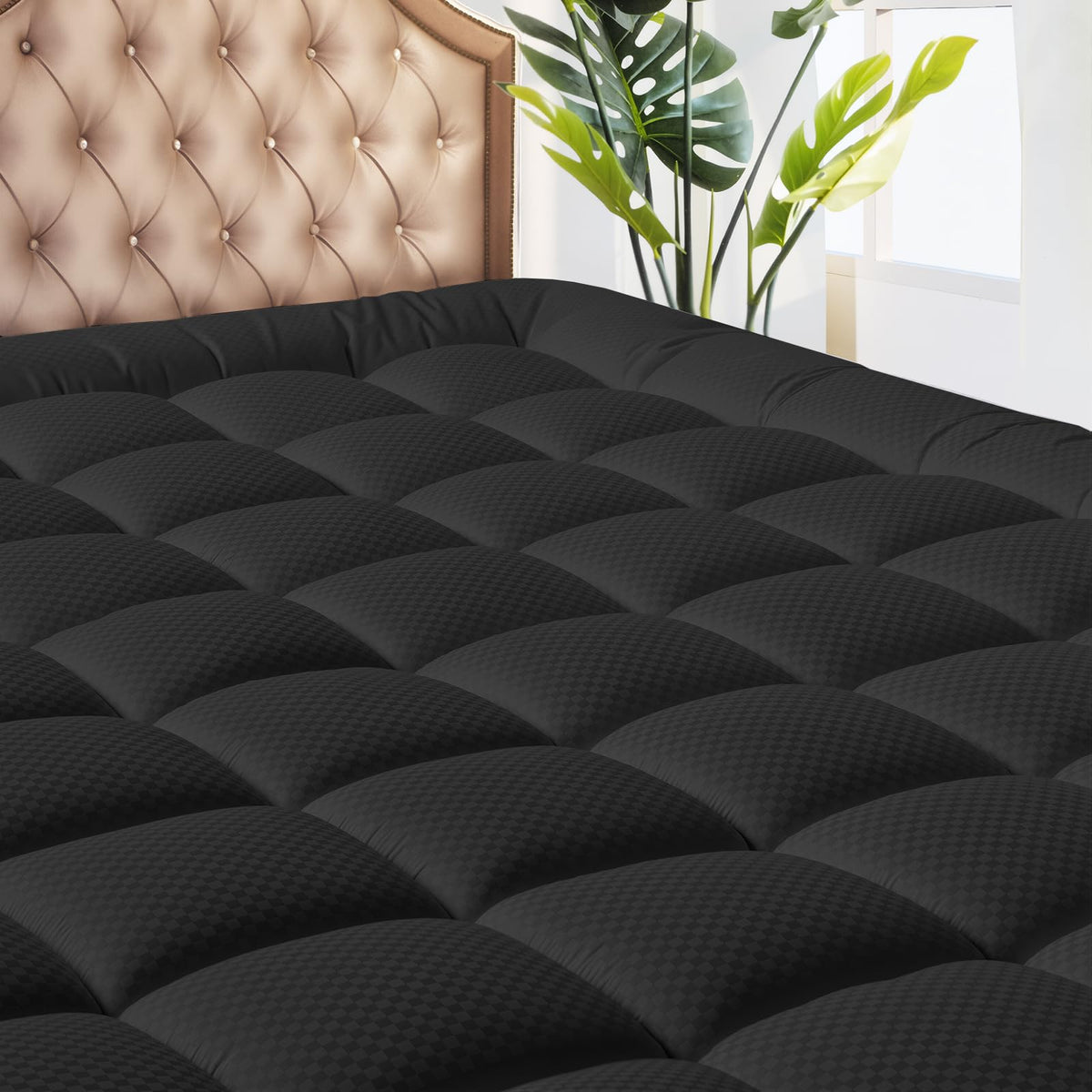 MATBEBY full-size mattress pad cooling topper for cool, comfortable sleep