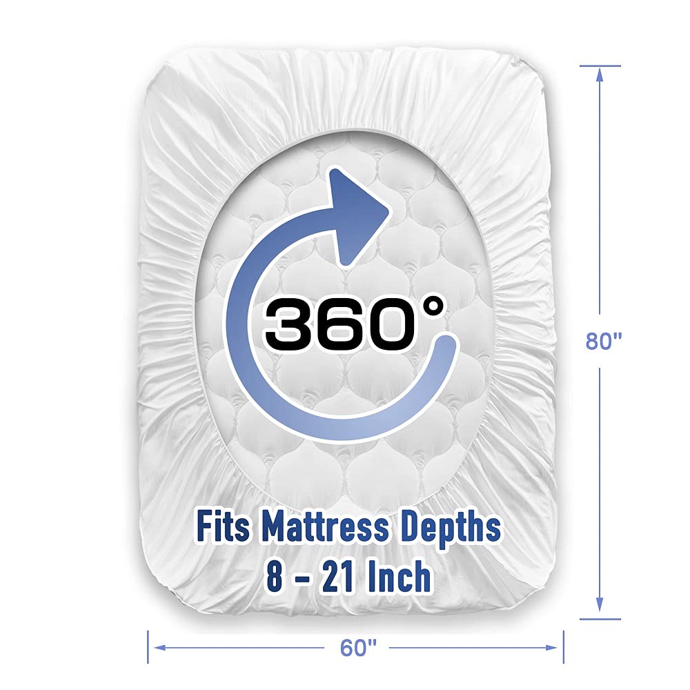 Machine washable MATBEBY cover offers easy care and quick drying.