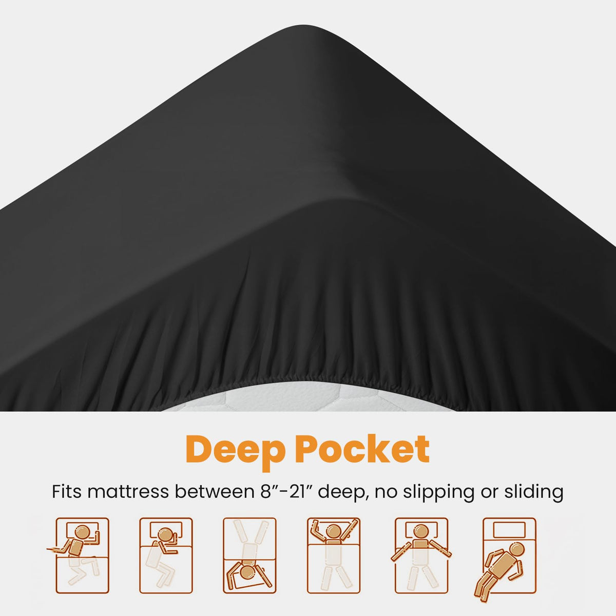 MATBEBY mattress pad is machine washable for easy care.