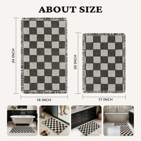MatEssenz black white design adds contemporary style to bath