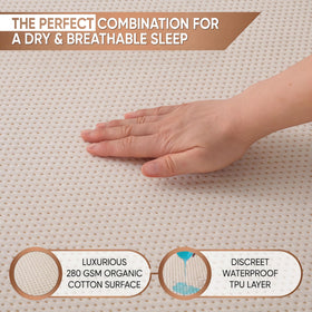 MATTSHIELD ORIGINAL soft TPU barrier delivers waterproofing without noise