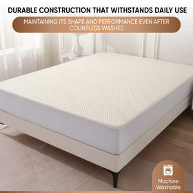 Free from latex, PVC, and phthalates for a safer sleeping environment.