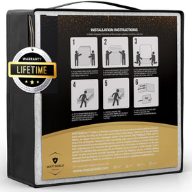 MATTSHIELD Original three-piece kit includes mattress cover and two pillow protectors