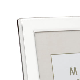 Maturi frame with polished finish adds timeless shine to desks and mantels.