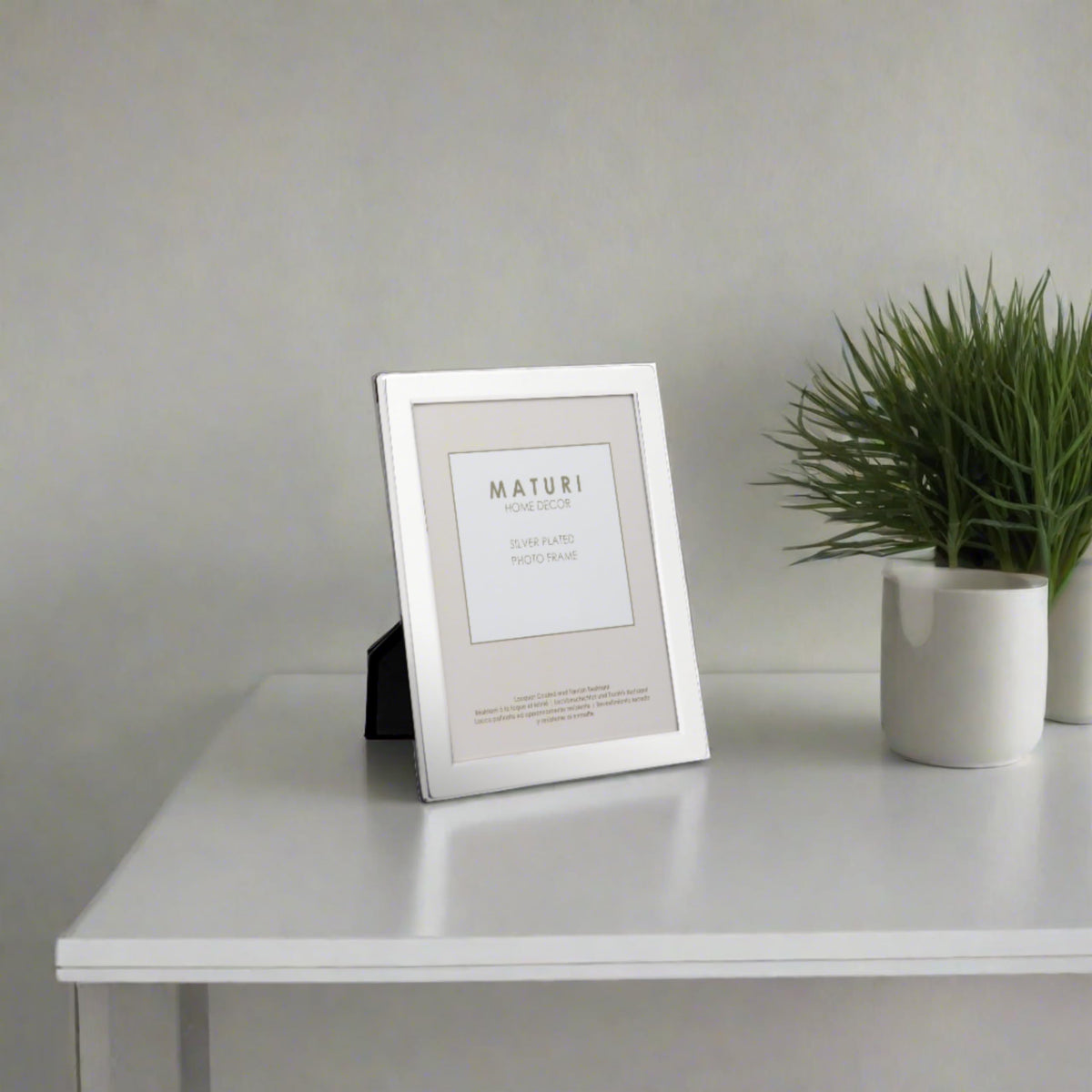 Soft velvet backing provides a luxurious, secure finish for your photo.
