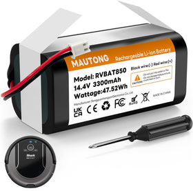MAUTONG RVBAT850 battery pack ready for replacement in compatible Shark vacuums.