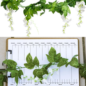 Mavee wisteria vine includes free cable ties for fast setup.
