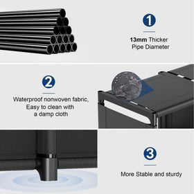 Mavivegue 9-cube drawer labeling helps quick item finding