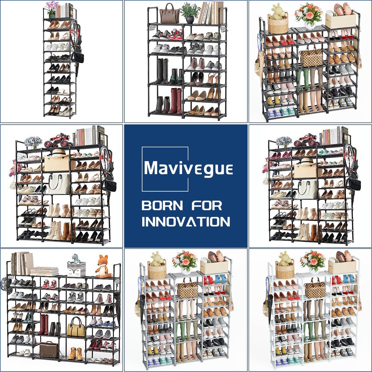 Mavivegue easy assembly guide with coded parts and manual