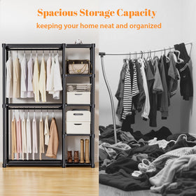 Mavivegue organized wardrobe for bedrooms and home offices.