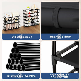 Mavivegue removable tier enables flexible shoe arrangement.