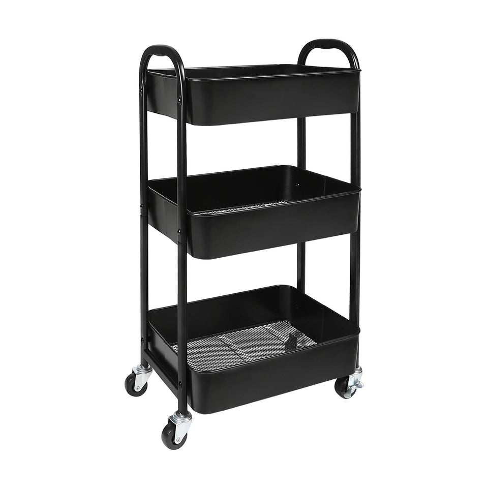 MAX Houser 3-tier rolling cart frame for versatile kitchen organization
