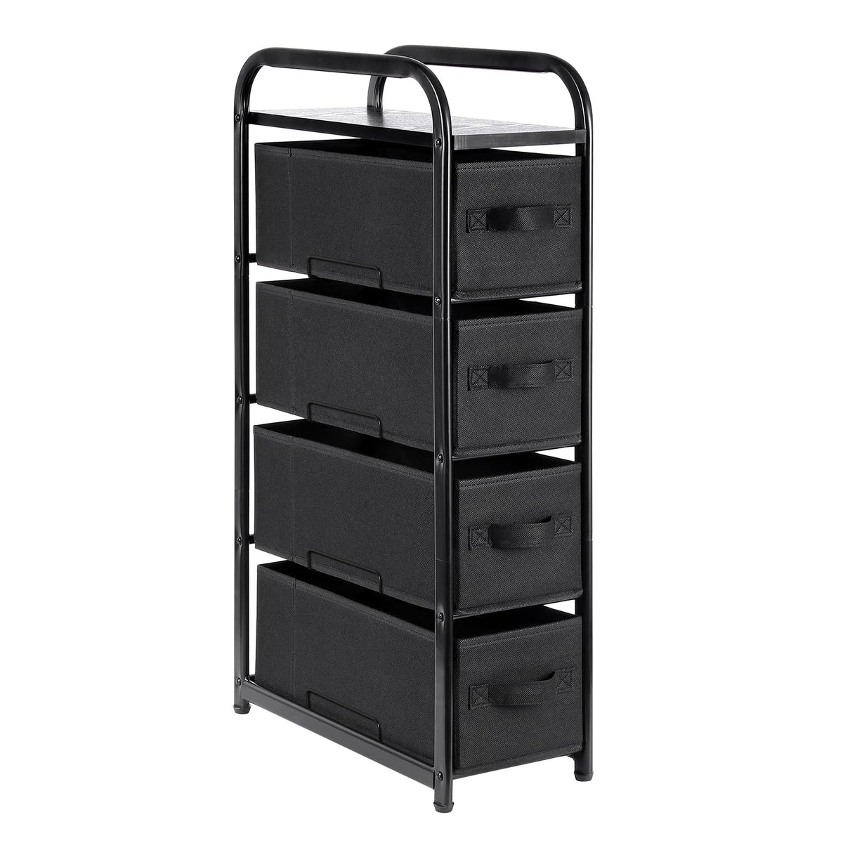 MAX Houser 4-drawer dresser top view with sturdy wood surface.