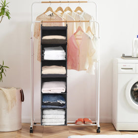 MAX Houser 6-tier shelves maximize space in tight closets